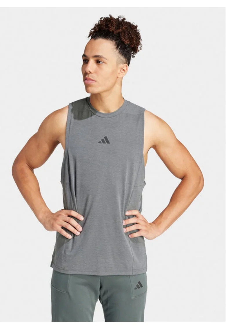 Tricou barbati,  303460945, Poliester reciclat, XL INTL, Gri
