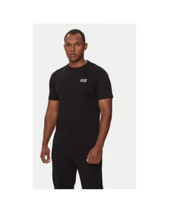 Tricou barbati, Emporio Armani  304212956, Bumbac, Negru, Negru