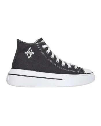 Tenisi mid-high Cordova Classic, Alb/Negru