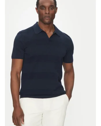 Tricou barbati,  305100078, Bumbac, Albastru, Albastru