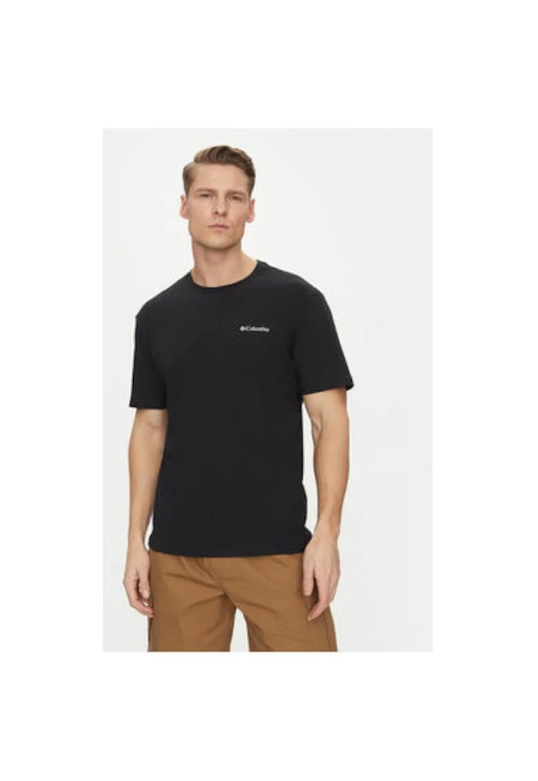 Tricou barbati,  304693335, Bumbac, Negru, Negru