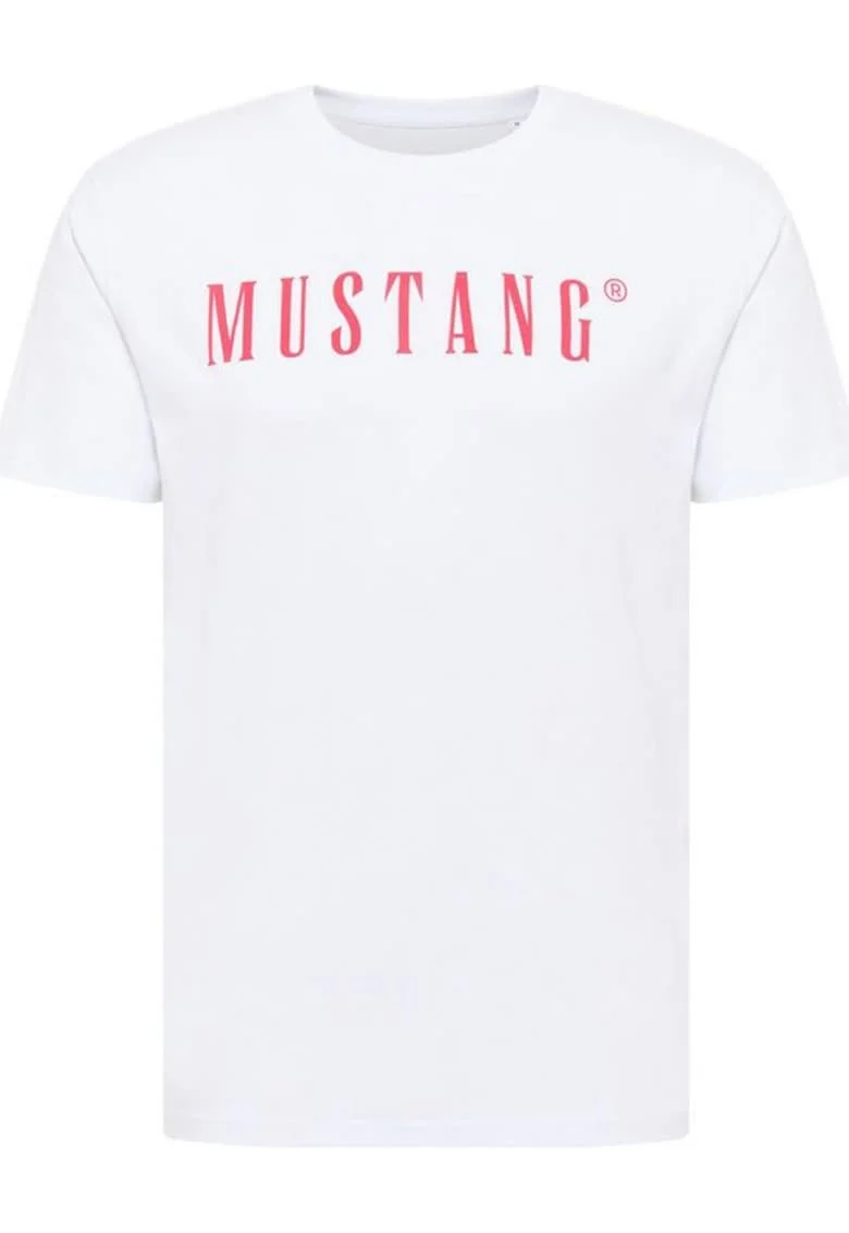 Tricou barbati,  Bumbac, Alb, Alb