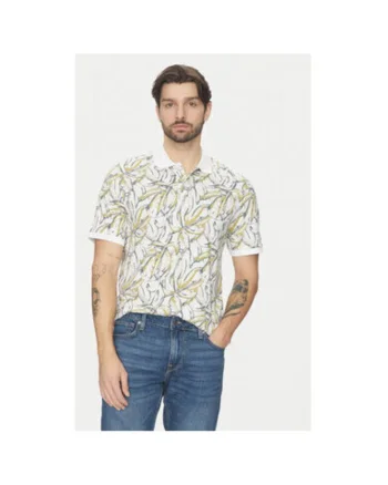 Tricou barbati,  304778469, Bumbac, Alb, Alb