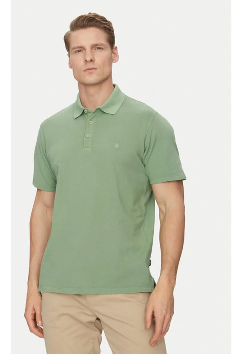Tricou barbati,  304777592, Bumbac, Albastru, Verde