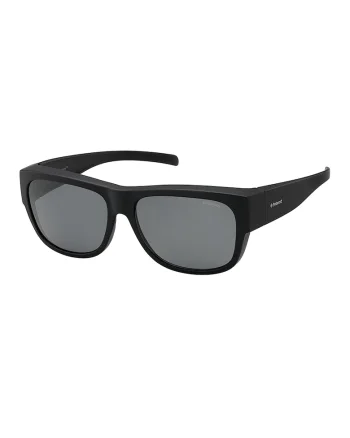Ochelari de soare ovali unisex polarizati, Negru