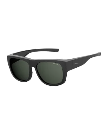 Ochelari de soare patrati unisex polarizati, Negru