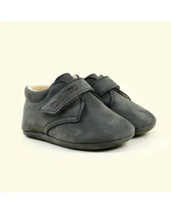 Botosei Barefoot din piele naturala, Voof, Verde, Verde