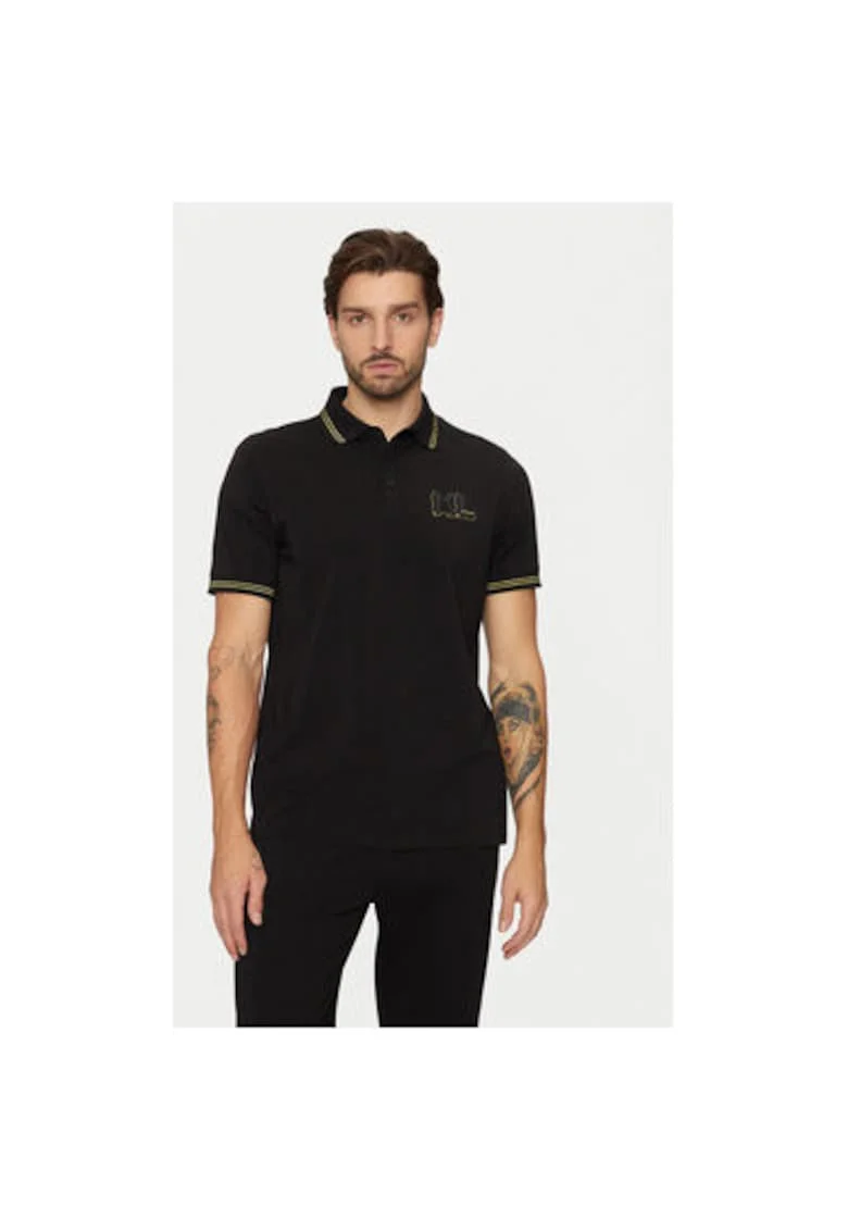Tricou barbati,  304612466, Bumbac, Negru, Negru