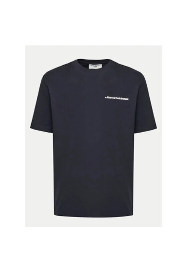 Tricou barbati,  304884238, Bumbac organic, Albastru, Albastru