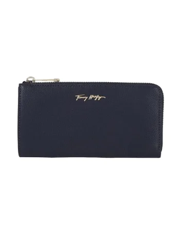 Portofel dama,  Piele naturala,19.5x2.5x10.5 cm, Bleumarin