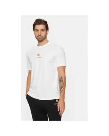 Tricou barbati,  304612527, Bumbac, Alb, Alb