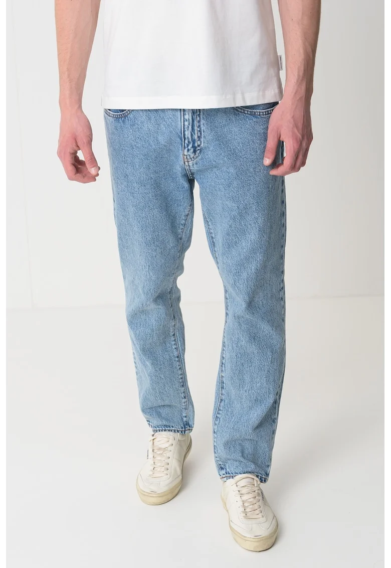 Blugi slim-fit, Albastru deschis melange