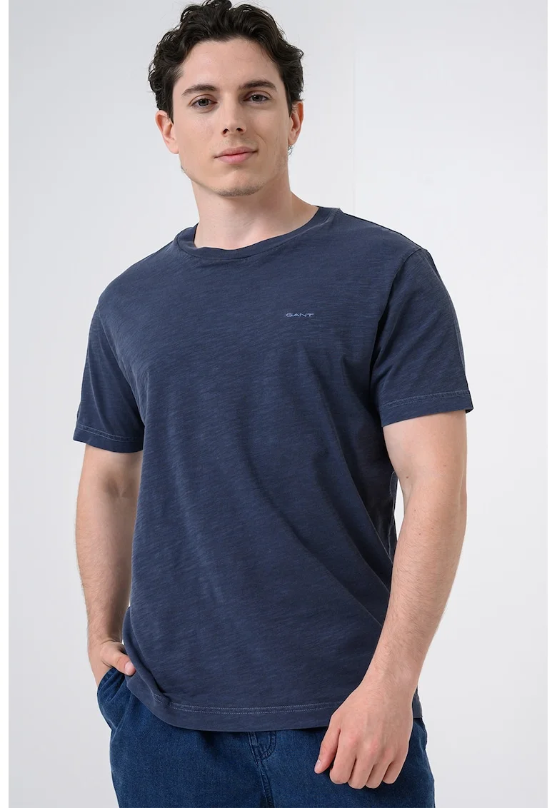 Tricou regular-fit din bumbac, Albastru inchis