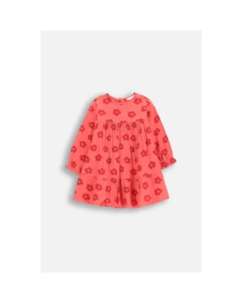 Rochie  corai, pentru fete, textil