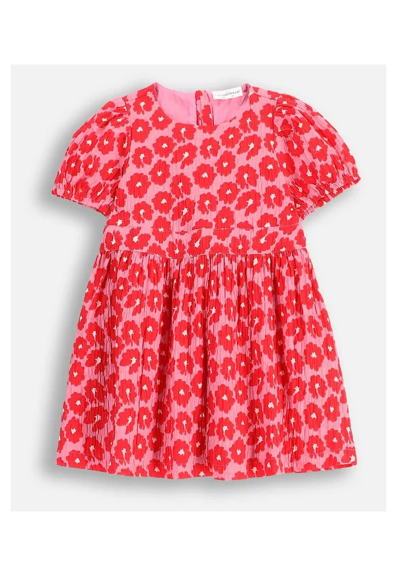 Rochie din tesatura, WC5128201MGK-022, Rosu/Rosu corai