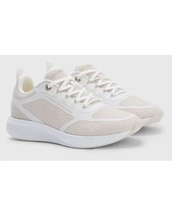 Pantofi sport cu garnituri din plasa