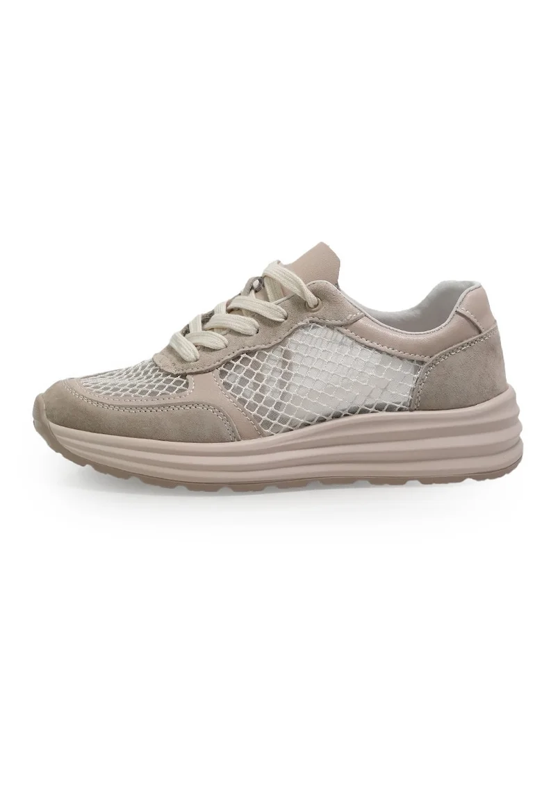 Pantofi Sport  Active 610621 din piele naturala, Bej