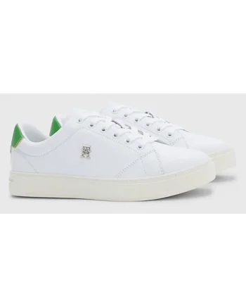 Pantofi sport din piele cu garnitura sintetica Elevated Essential Court