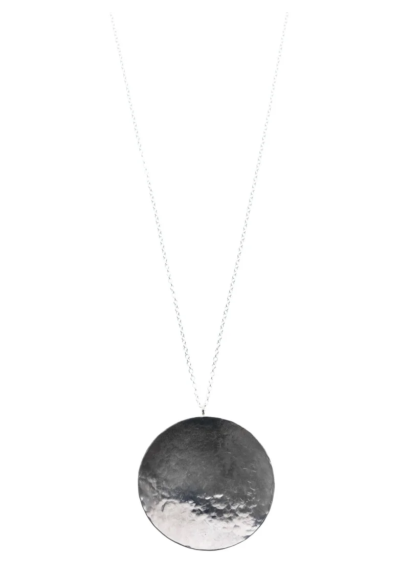 Colier din argint, Oglinda Lunii, 50 cm, Produsul este livrat in ambalaj personalizat.