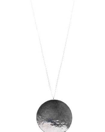 Colier din argint, Oglinda Lunii, 50 cm, Produsul este livrat in ambalaj personalizat.