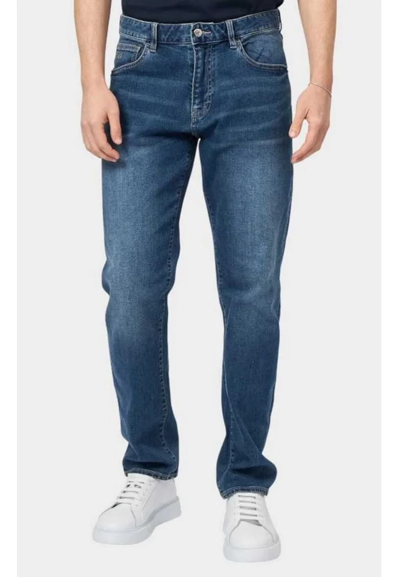 Blugi cu talie medie slim fit