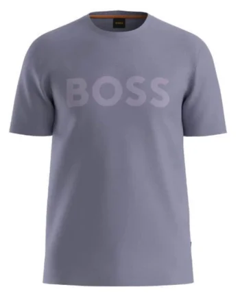 Tricou cu logo regular fit,
