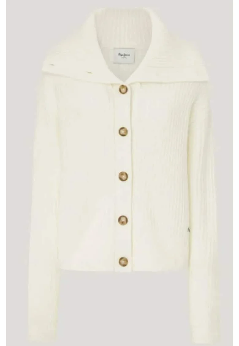 Cardigan cu guler,