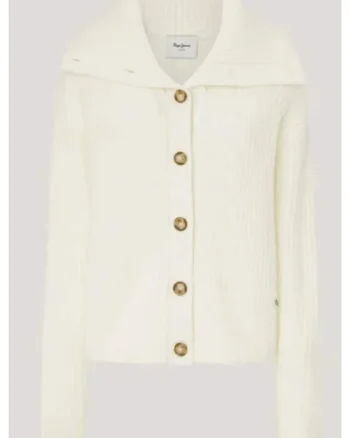 Cardigan cu guler,