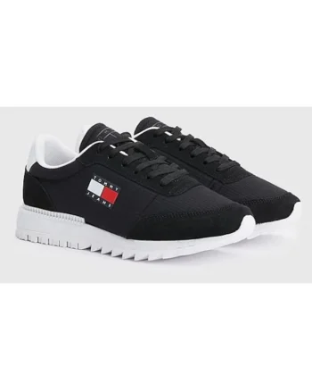 Tommy Hilfiger, Pantofi sport din material textil,