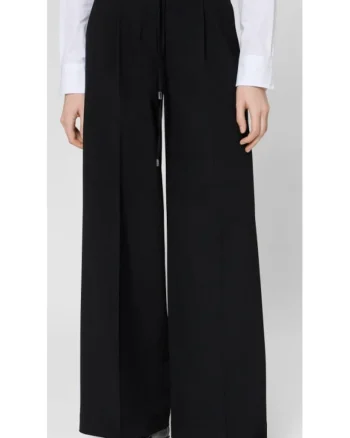 Pantaloni plisati cu talie ajustabila Haminde