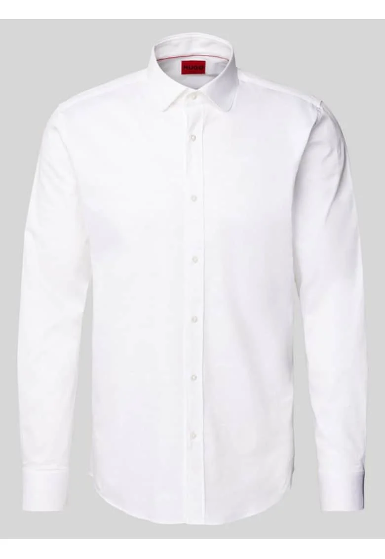 Camasa slim fit cu amestec din bumbac,