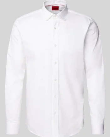 Camasa slim fit cu amestec din bumbac,