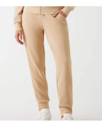 Pantaloni de trening cu benzi laterale cu logo