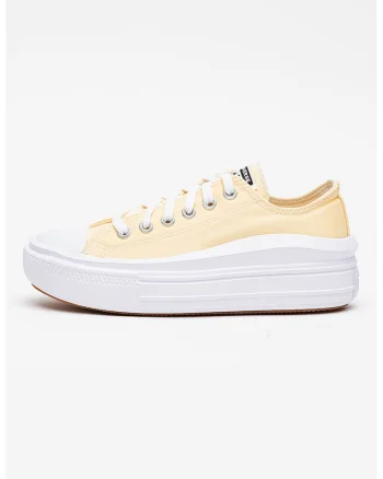 Pantofi sport din panza cu platforma Chuck Taylor All Star Move, Galben pal