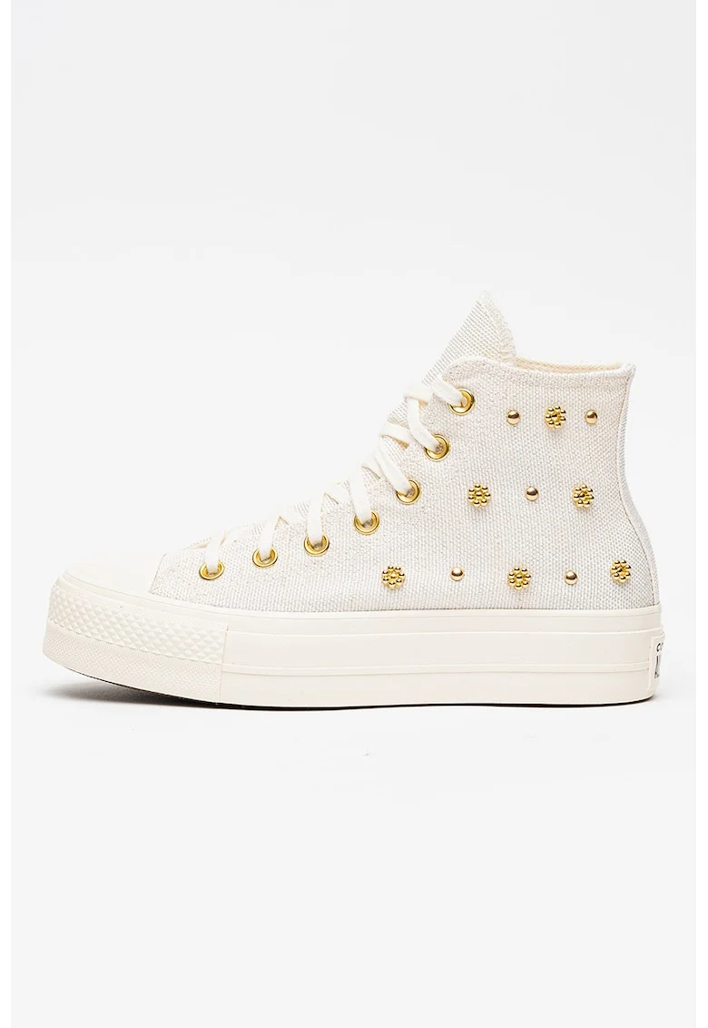 Pantofi sport Chuck Taylor All Star Lift Platform, Crem