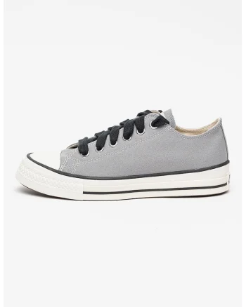 Tenisi unisex Chuck Taylor Throwback din panza, Gri cenusiu