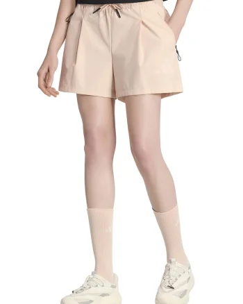 Pantaloni sport scurti cu talie inalta Z.N.E., Piersica