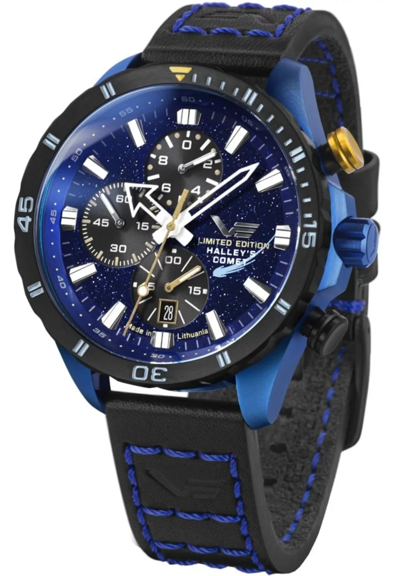 Ceas de barbati  6S10-320E694 clasic negru