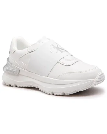 Pantofi sport din piele cu banda elastica,