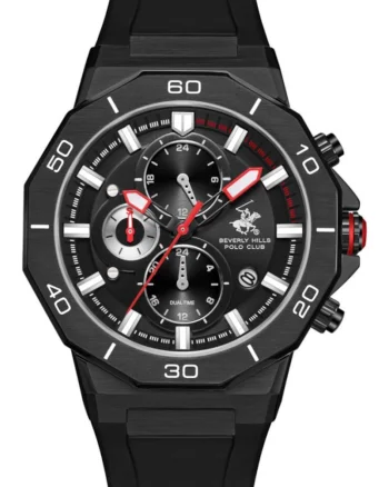 Ceas de barbati BEVERLY HILLS BP3784X.651 negru fashion