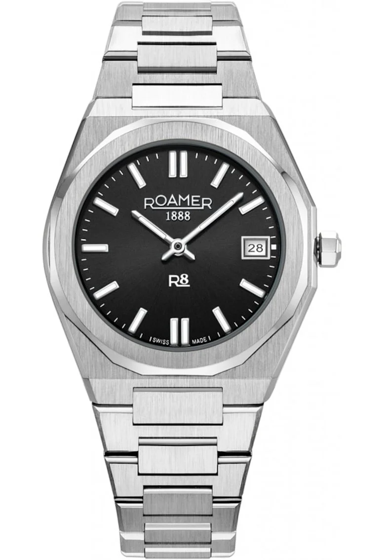 Ceas de dama  972857 41 85 20, argintiu clasic pentru cupluri