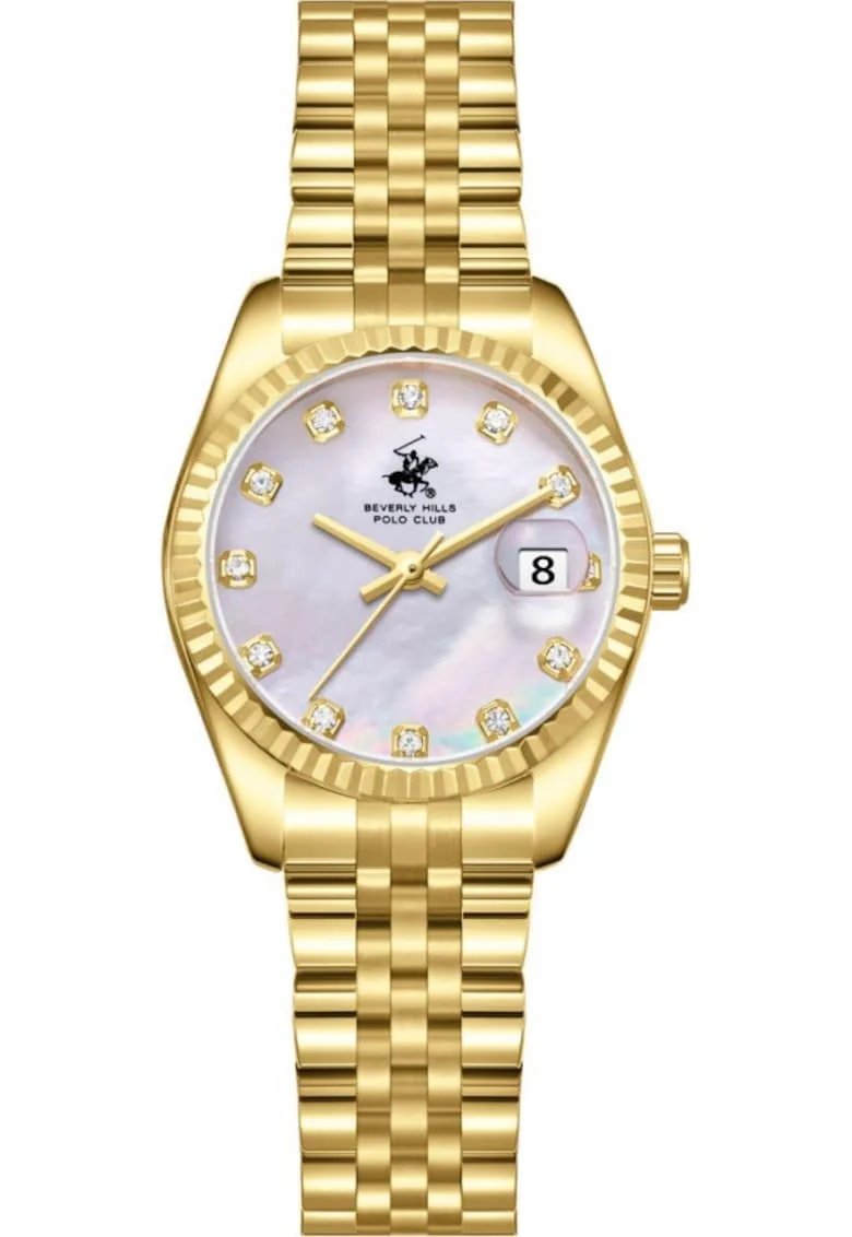 Ceas de dama BEVERLY HILLS BP3707X.120, fashion auriu, ideal pentru cadou