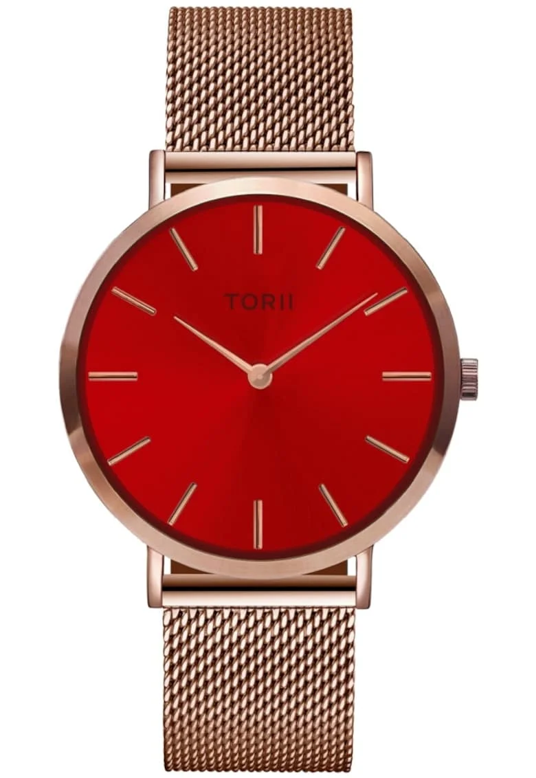 Ceas de dame  R38RM.TR, rosu, clasic si fashion
