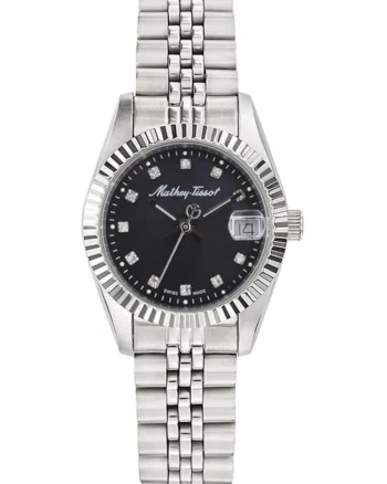 Ceas de dama MATHEY-TISSOT D710AN, argintiu clasic