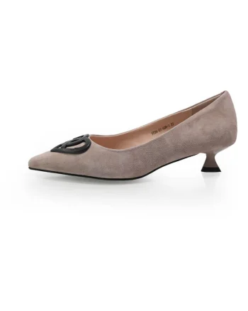 Pantofi Eleganti  2601536 din piele naturala, Gri
