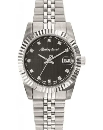 Ceas de dama MATHEY-TISSOT D807AN, clasic, argintiu