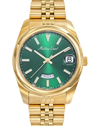 Ceas de dama MATHEY-TISSOT D510PV, verde, clasic