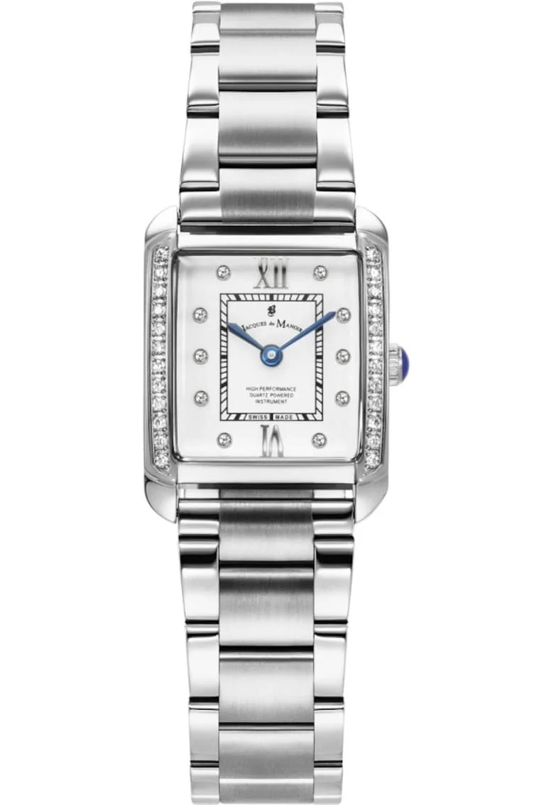 Ceas de dama JACQUES DU JWL05501, argintiu, clasic, fashion
