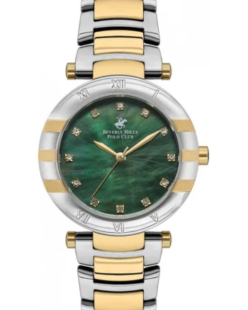 Ceas de dama BEVERLY HILLS BP3565C.270, verde fashion, cadou perfect