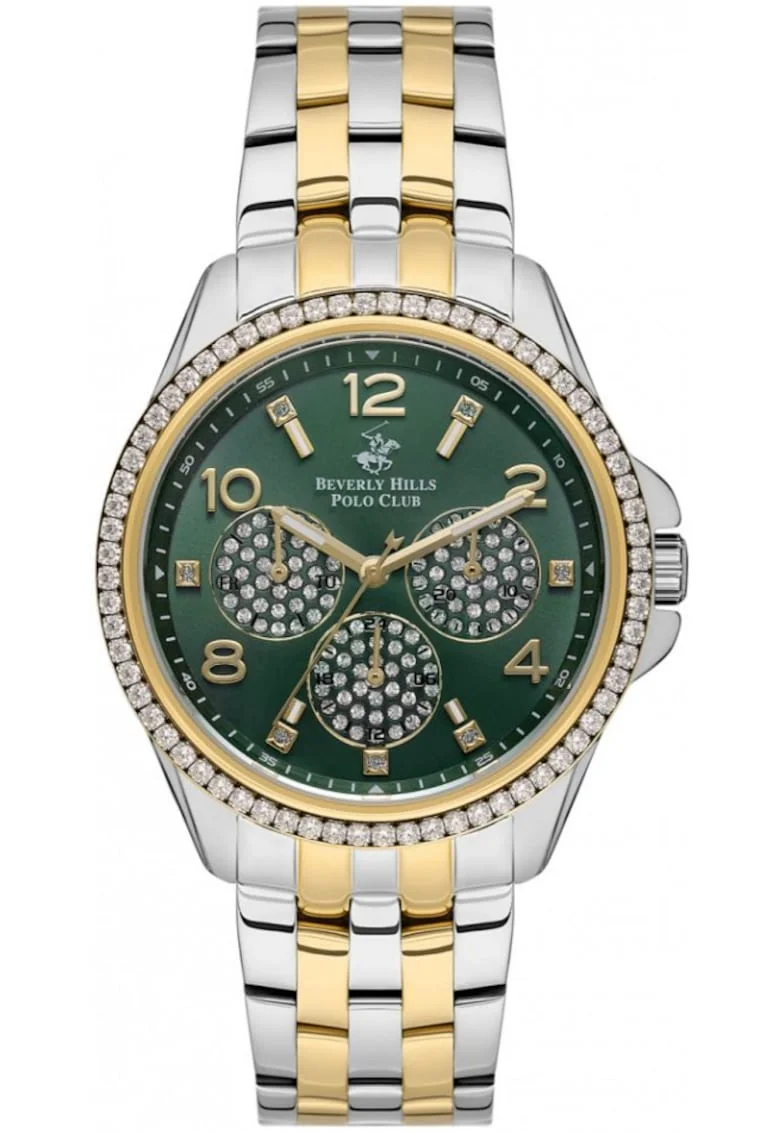 Ceas pentru femei BEVERLY HILLS BP3572C.270 in nuanta de verde, un cadou la moda